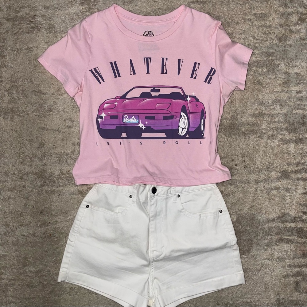 💜🩷BARBIE Corvette Crop Top🩷💜